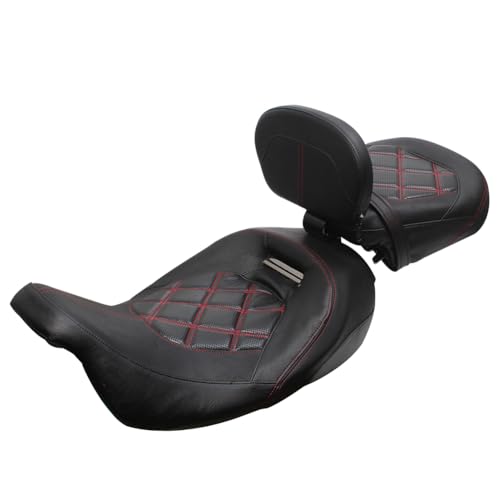 Selle biplace moto pour Touring Road King et Street Glide de 2009 à 2023