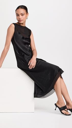Image of Vince Women's Chiffon Layered Slip Dress