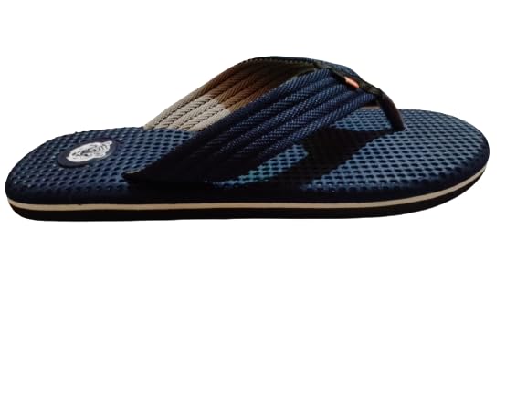 NeellohitMen Slippers Flip Flops Chappal Comfortable Pack of 1 (D Blue, numeric_8)