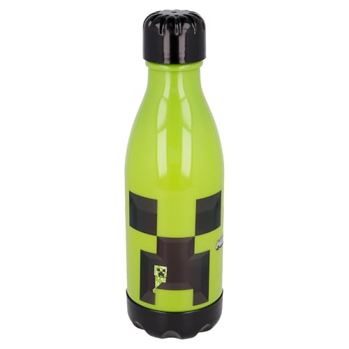 Stor BOUTEILLE PP POUR ENFANTS 560 ML | MINECRAFT, Única, Vert