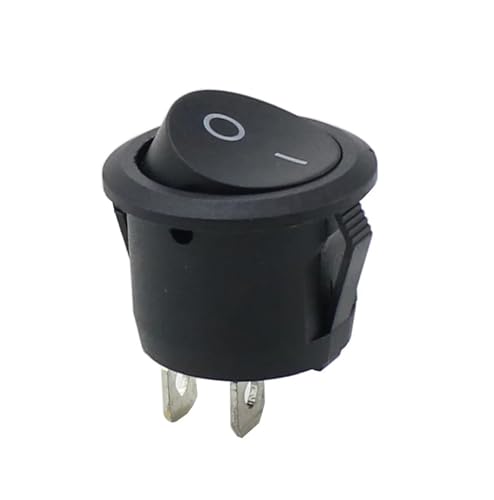 Interrupteur à bascule rond défectueux ? Changez-le avec ce commutateur 20mm 2 broches