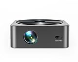 Full HD 1080p 4K Heimkino Beamer mit Autofokus, Trapezkorrektur, 6D Smart Beamer 5GHz WLAN und Bluetooth