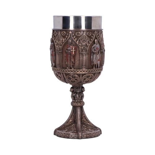 Verre des Templiers Nemesis Now calice de chevalier haut de gamme