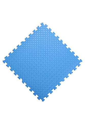 SESSRYMNIR Puzzle Exercise Floor Mat EVA Interlocking Foam Tiles Exercise Equipment Mat Protective Flooring for Home Gym