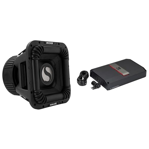 KICKER 49L7X121 - SoloX L7X 12-Inch & LX3000.1 Mono Amplifier