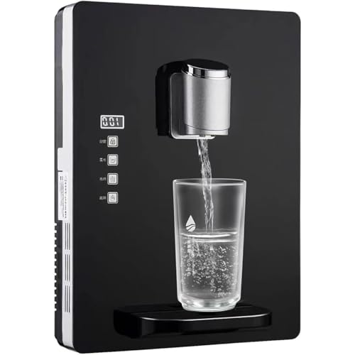 Dispensador Instantáneo De Agua Caliente De 2200 W, Enfriador De Pared De 30 L H, Temperatura Ajustable Con Bloqueo Infantil Y Pantalla Táctil
