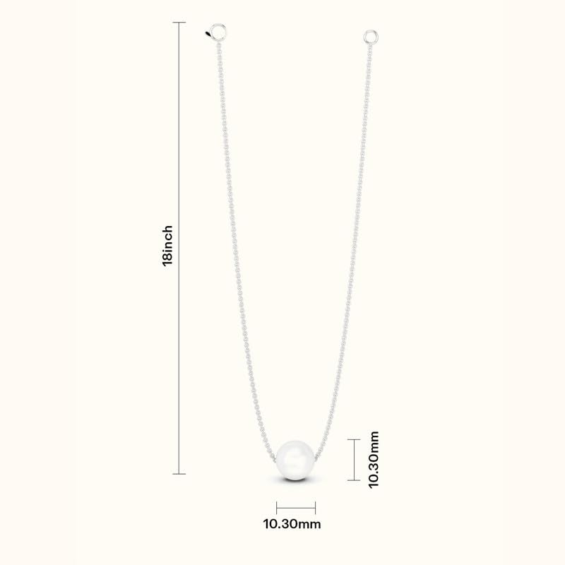 Image of Miss Highness 925 Silver Pendant Necklace for Women & Girls | Minimal Daily Wear | Silver Jewellery With Authenticity Certificate | Gift for Girlfriend Wife | With Chain Pendant