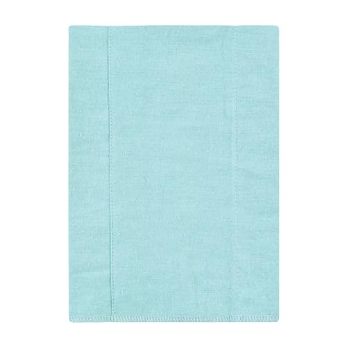 Image of Hudson Baby Unisex Baby Cotton Poly Flannel Burp Cloths, Happy Planets 4 Pack, One Size