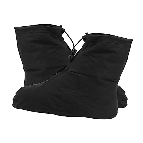 DECHOUS 1 par de cubiertas para zapatos impermeables para actividades al aire libre como ciclismo, senderismo, pesca y escalada, antideslizantes y cálidas miniatura 1