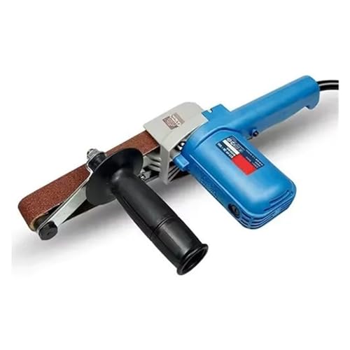 Lijadora De Banda Eléctrica 30 X 533 Mm Y 550 W, Pulidora Alta Potencia For Carpintería, Portátil Velocidad Variable