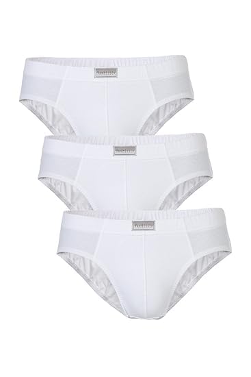 Image of Van Heusen Men 100% Cotton Brief - Pack of 3 - Anti Bacterial, Colour Fresh, Moisture Wicking
