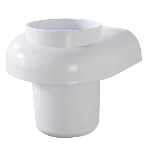 FERIDRAS Joy Support pour brosses à Dents, ABS, Blanc, 9 x 12 x 12 cm Cover