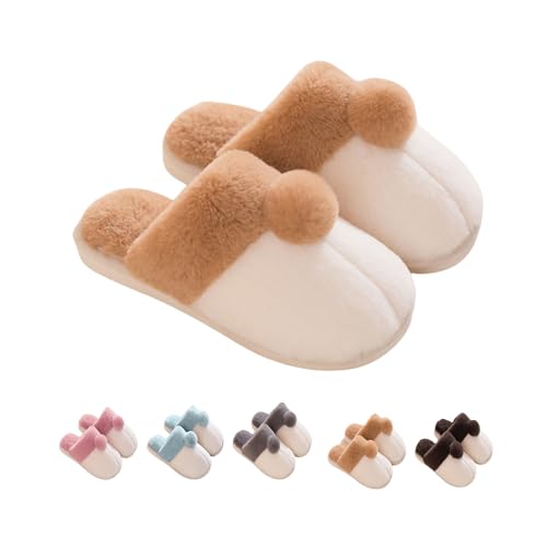 Corgi Slippers,Non-Slip Comfy Slippers,Plush Warm Slippers,Winter Indoor Outdoor Slippers,Unisex Couple'S Slippers