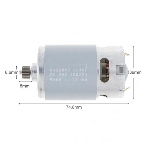 Moteur 550 16.8V pour rénovation et perçage intensif 9 dents - 2