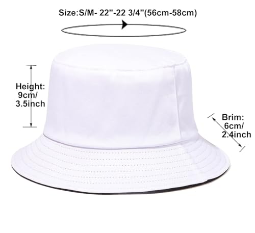 Image of Quanhaigou Bucket Hats Unisex Summer Travel Beach Fisherman Cap for Men Women Teens