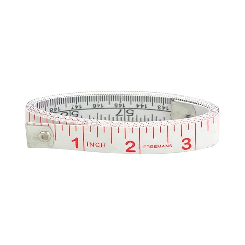 Double-sided Tailor Soft Measurement Tape - 1.5m/60 inches (Pack of 1)