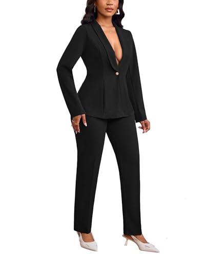 Chic Black Blazer & Pant Combo: Perfect for Every Occasion - Image 3
