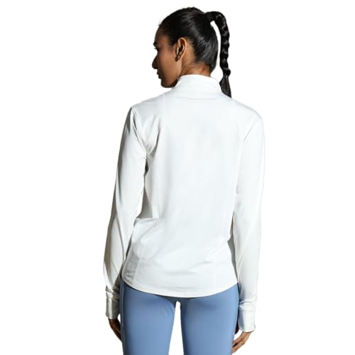 Image of Silvertraq Women's Athleisure Runner Zip Neck T-Shirt