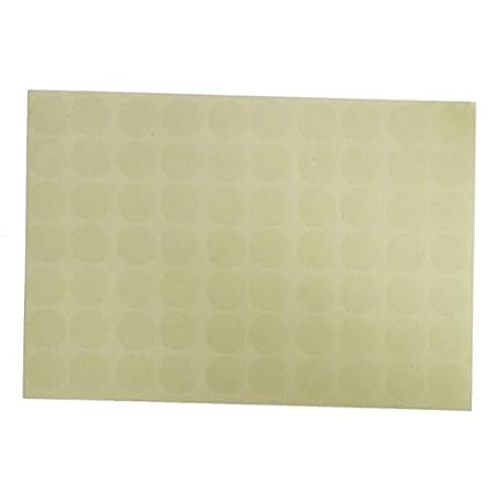 ELECTROPRIME 1050 Crystal Clear Round Stickers 19mm Stick Adhesive Seal Label P4P8