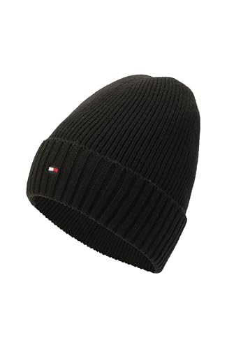 Tommy Hilfiger Core Flag Rib Cuff Hat Black