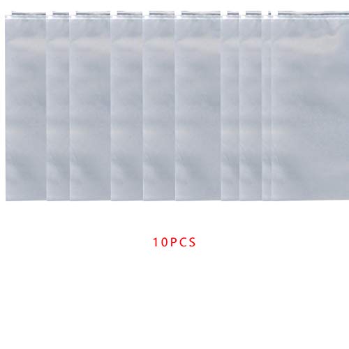 Guangcailun 10Pcs / 50st Travel Clothes Storage Bag Transparent Matte Seal Ziplock waterproof make-up Organizer Bag - Image 6