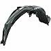 Parts N Go Fender Liner w/Clips for 2008-2011 Subaru Impreza WRX Front Right Passenger Side SU1249117 59110FG002