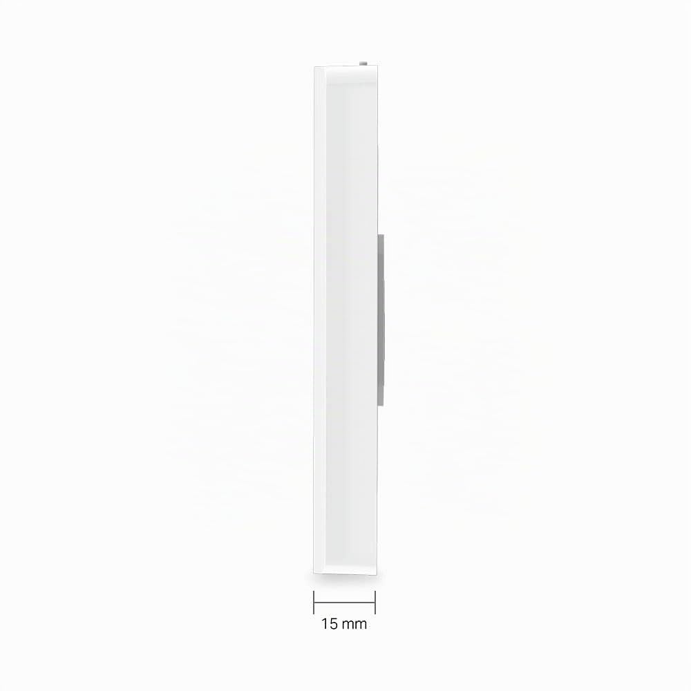 TP-Link AX1800 Dual Band Gigabit Wall Plate Wi-Fi 6 Access Point, Power over Ethernet (802.3 af/at), Requisiti di sistema Microsoft Windows XP/7/8/10 e Vista, Montaggio facile a parete (EAP615-Wall)