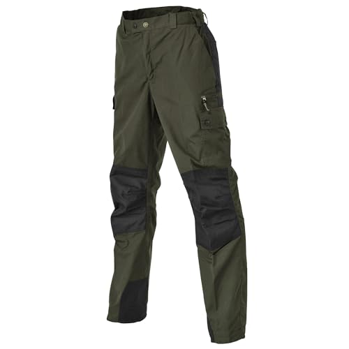 Pinewood Niños Pantalones Laponia Kids Pantalón, Todo el año, Infantil, Color Verde Oscuro/Negro, tamaño 128