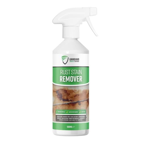 Rust Stain Remover Spray 500ml - Rust Remover for Metal Stone UPVC Manonsry Brick Acid-Free Formula Works on Tools BBQs Patios Driveways Railing and more