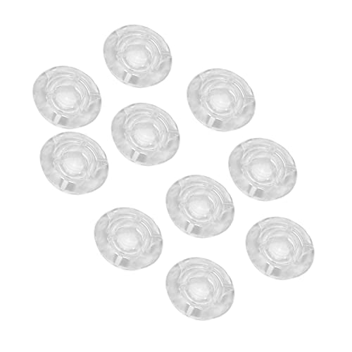 Toppers transparentes para pedais, plástico 10 peças universal para reduzir pedaladas acidentais Int