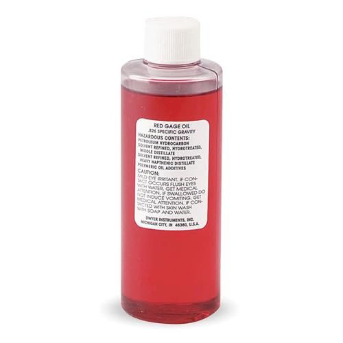 Dwyer Manometer Red Gage Oil 4oz.