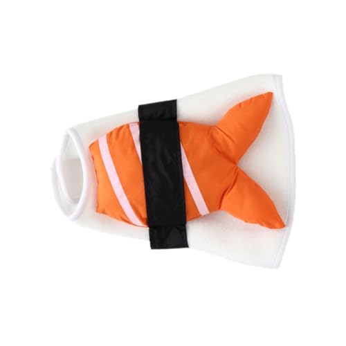 Disfraz de perro con tema sushi en talla L