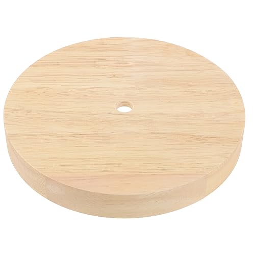 Angoily Base De Lámpara De Mesa De Madera
