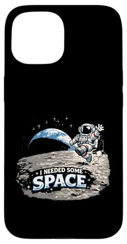 I Need Some Space - Earthrise Lunar Orbit Kosmos Fun Art �X�}�z�P�[�X iPhone 15 �p