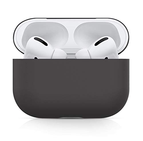 irpods Pro �P�[�X�J�o�[ AirPods Pro �P�[�X �ی� �L�[�`�F�[���Ȃ� �V���R�������^�\�t�g�J�o�[�X�L�� Airpods Pro�Ή� (�l�C�r�[�O���[)