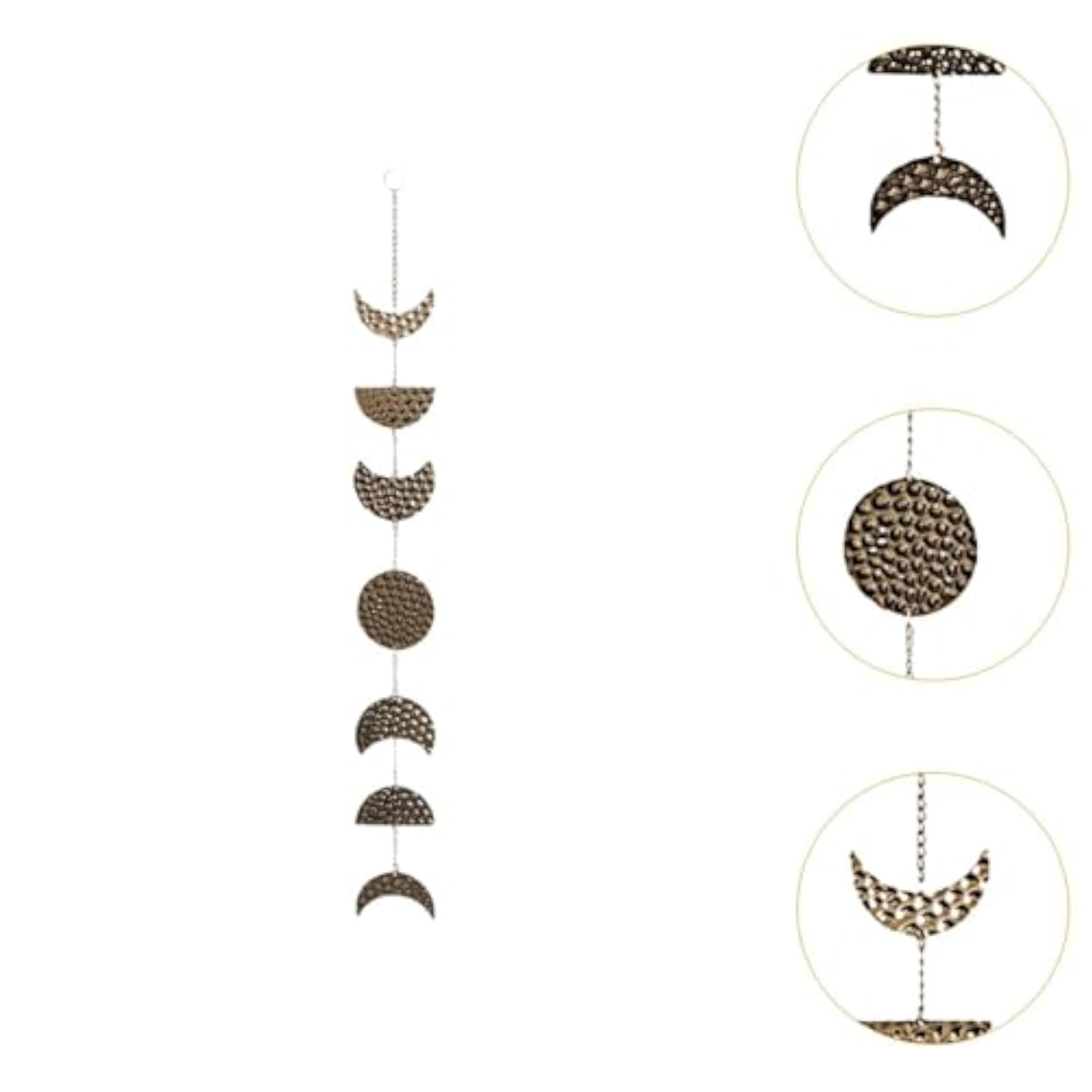 Moon Phase Wall Hanging Decor, Bohemian Room Garland