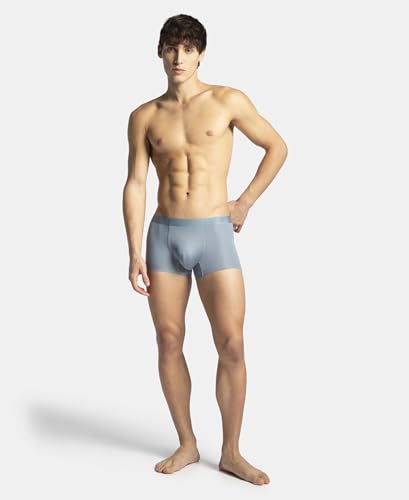 Image of Jockey IC45 Men's Texcelight Microfiber Elastane Stretch Seamfree Bonded Tech Solid Trunk with Internal Breathable Mesh