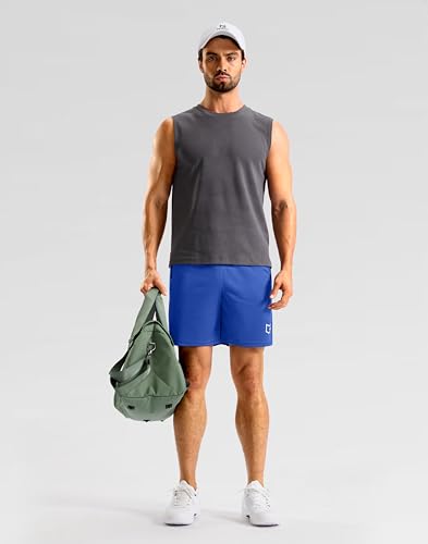 Image of G Gradual Men's Gym Workout Shorts Zipper Pockets 5 inch / 7 inch Quick Dry Breathable Runing Athletic Short for Men