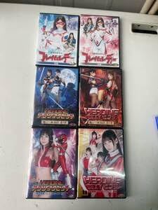 Amazon.co.jp: DVD 禅 ZENピクチャーズ 特撮 ヒロイン 6枚セット SEXY