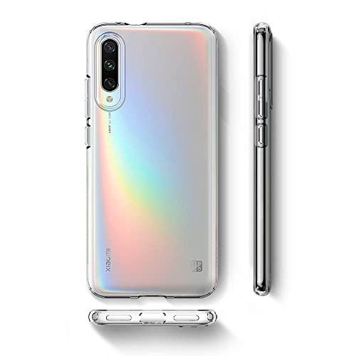 Image of Dashmesh Shopping� Soft Back Case Cover for Xiaomi Mi A3 (Flexible|Silicone|Transparent) Shock Proof Protective