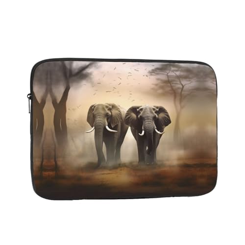 Funda para portátil 17 pulgadas con diseño animal miniatura 1