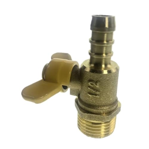 Vanne de coupure 12mm et 1/2 BSP pour circuit eau et air