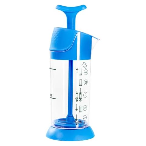 Pressca Manual Milk Frother, Portable and Safe Cover