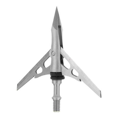 FeraDyne Rage Hypodermic Deep Six 2 Blade 100 Grain Practice Broadheads (3 Pack), Small