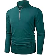 TAPULCO Mens Casual Sweater Long Sleeve Knitted Basic Pullover Soft Comfy Sweaters Daily Wear