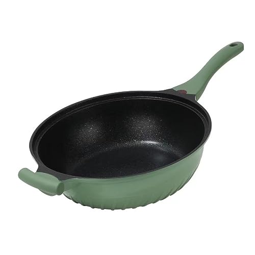 Wok con recubrimiento antiadherente de granito 12.6 pulg miniatura 1