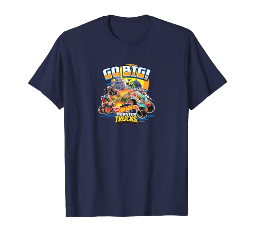 Hot Wheels Monster Trucks Go Big T-Shirt