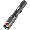 NEBO Columbo 100 Lumen LED Pen Torch - Pocket Battery Powered Inspection Light, 3 Modes, 4.5 Hours Battery Life, Dimming, Pocket Clip, Variable Zoom & Waterproof Design