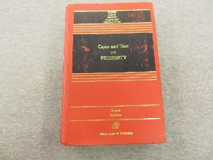 Cases and Text on Property 0735512051 Book Cover