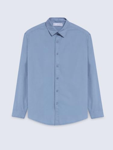 Image of StitchX Men's Full Sleeve Core Essentials Twill Over-Dyed Shirt XS-2XL